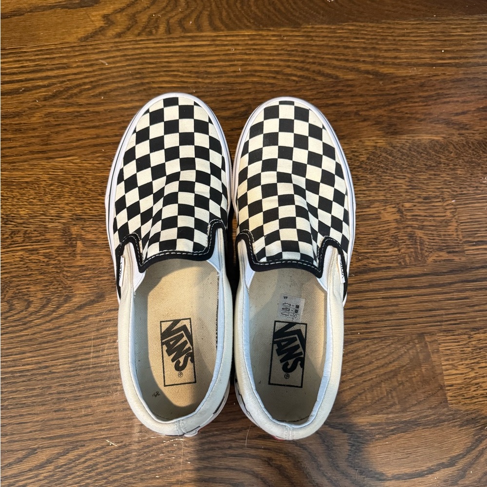 Checkered Vans